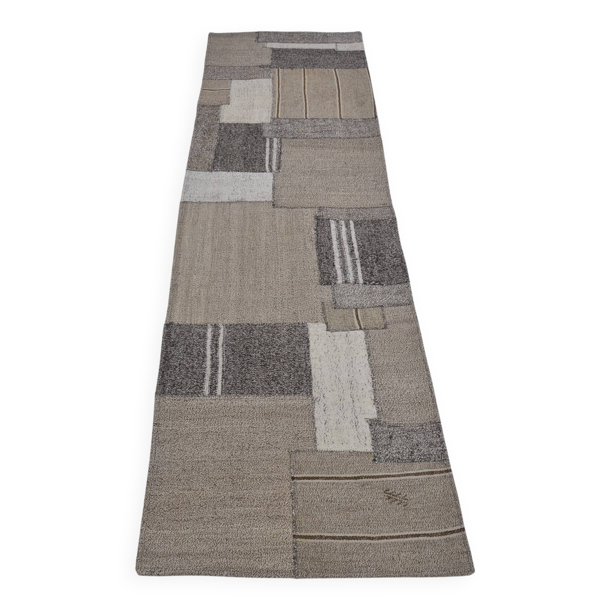 Anatolian Vintage Neutral Kilim Rug sku3806