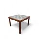 Teak table with ceramics, Denmark, 1960s.