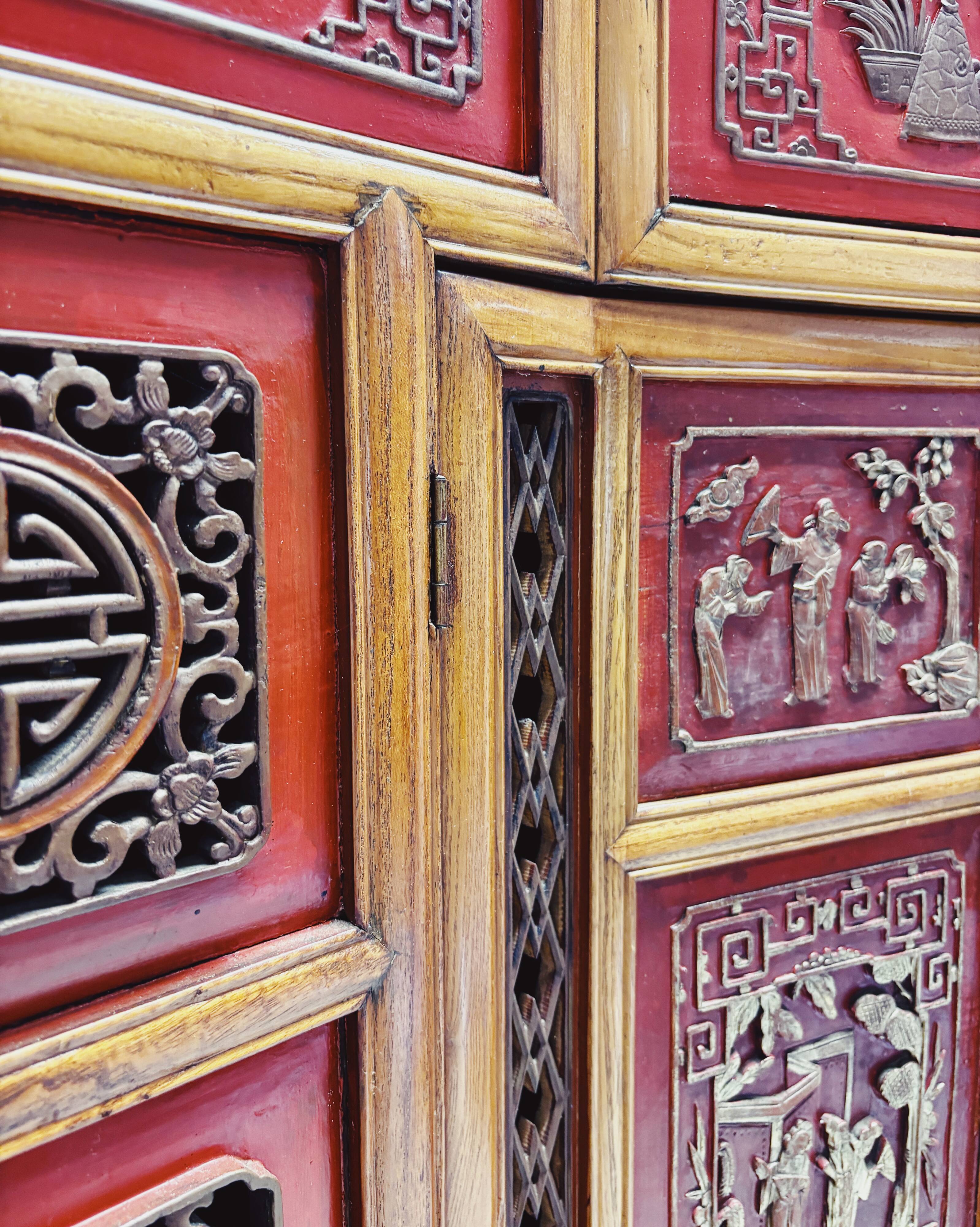 Cabinet de mariage chinois ancien