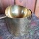 Vintage brass ashtray "Arne Jacobsen", Cylinda-Line 1980/1982