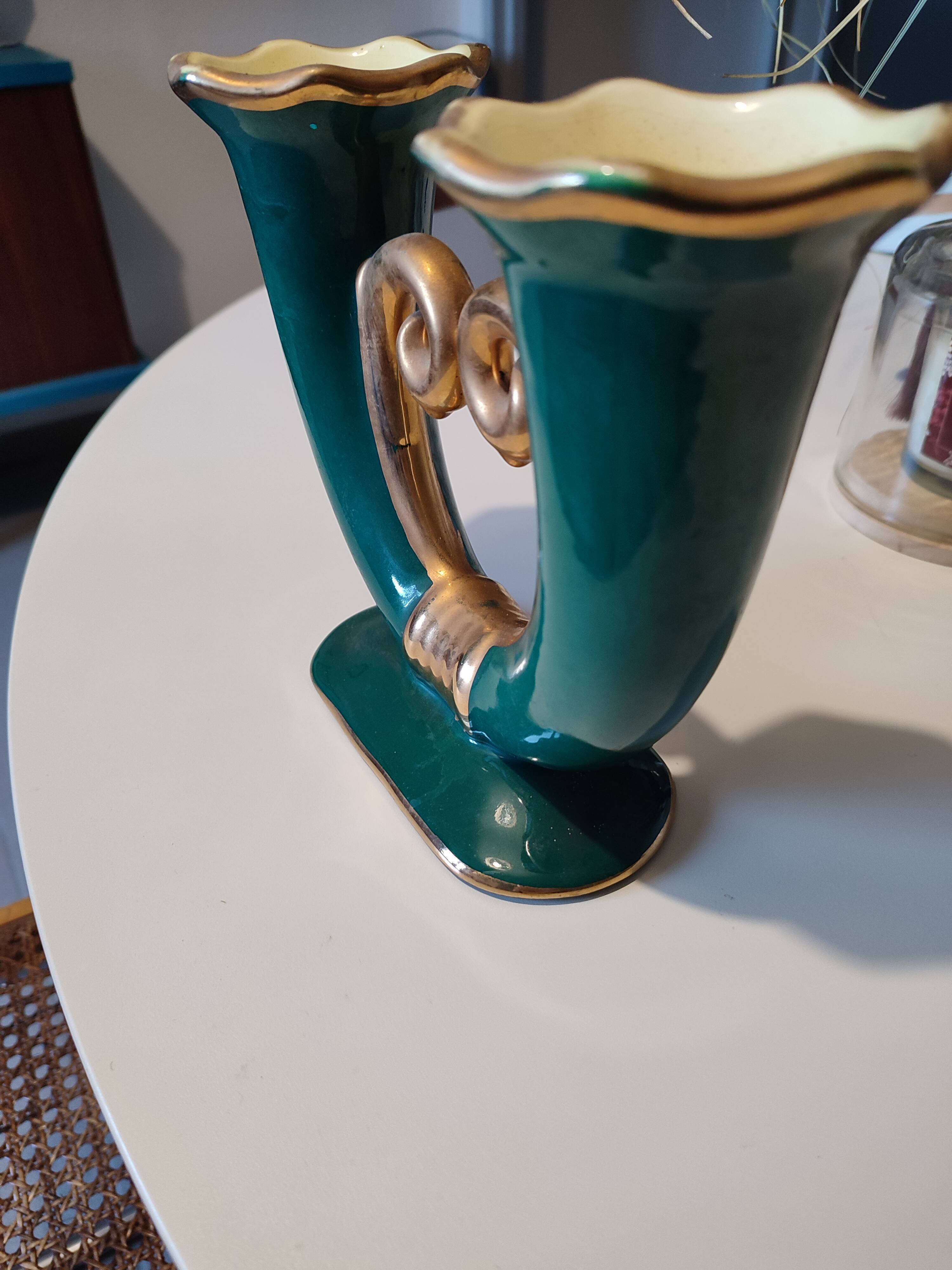 Viroflay art deco ceramic vase