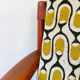 Restored vintage Scandinavian armchairs