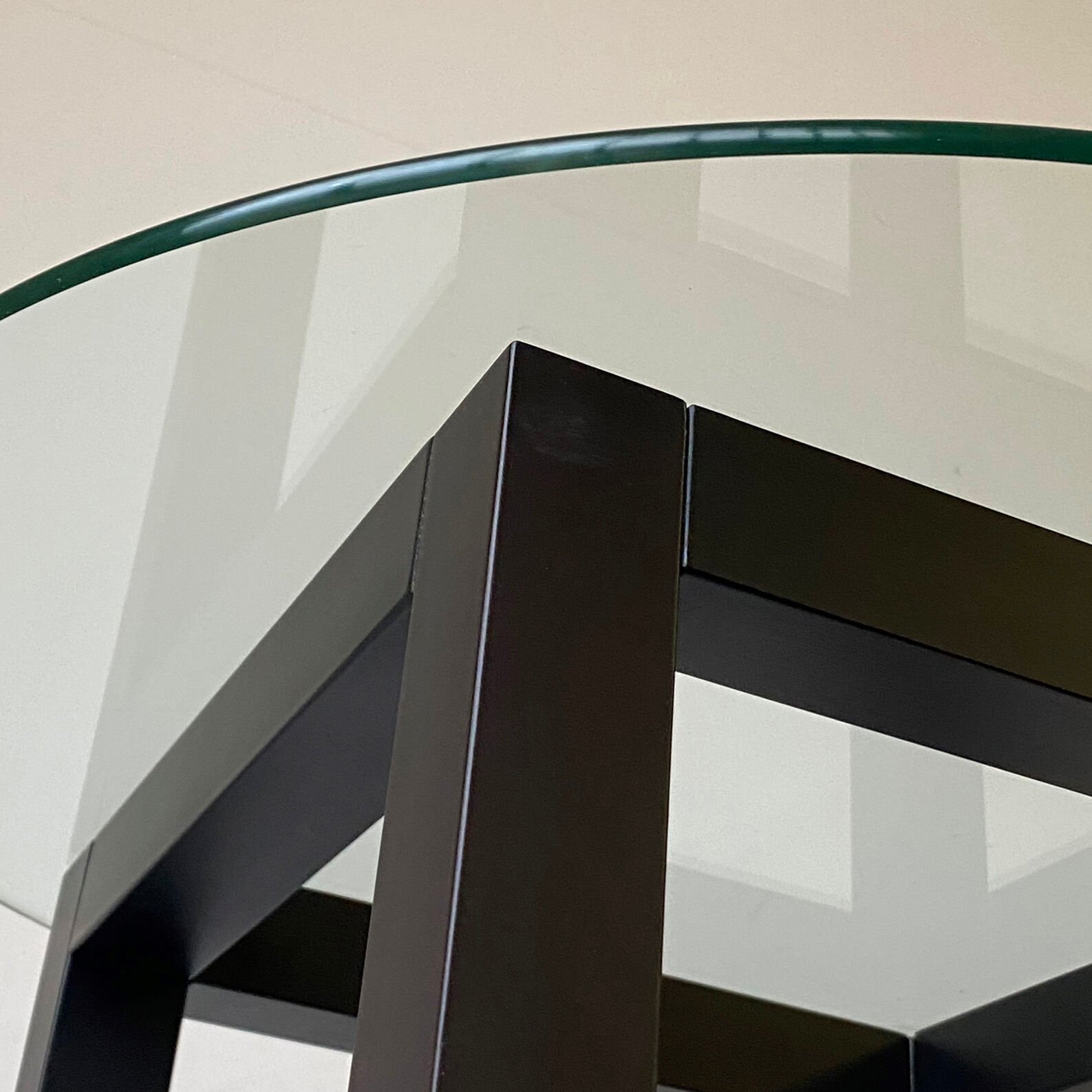 Vintage minimalist side table, Austria 1990s