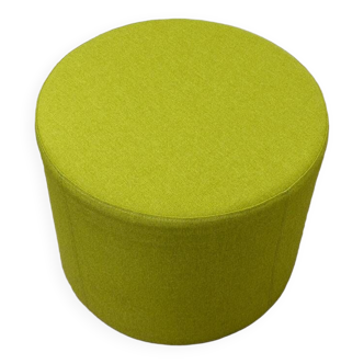 Vancouver Oto pouf from Profim in Apple Green fabric