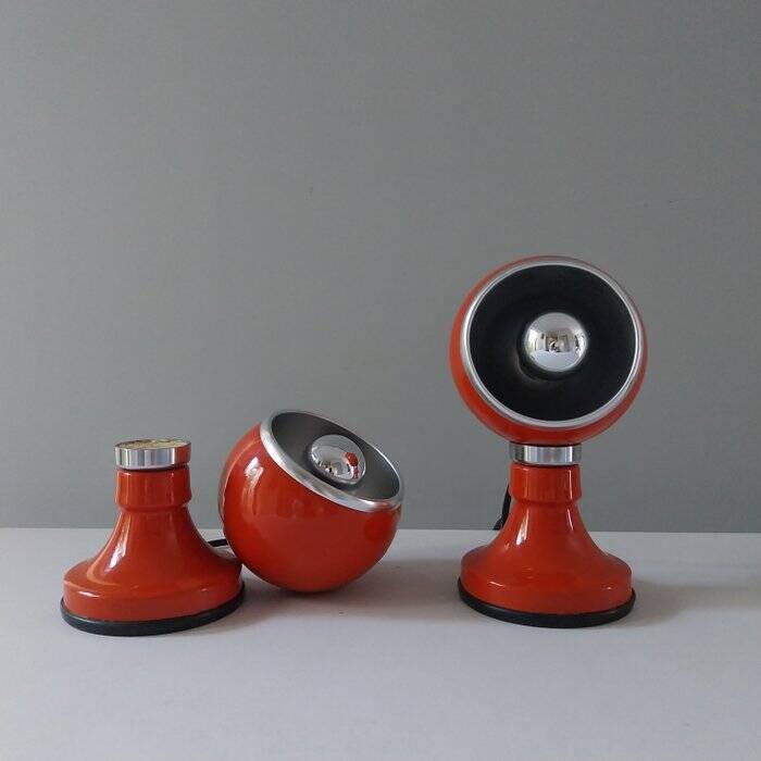 Paire lampes de tables vintage italiennes