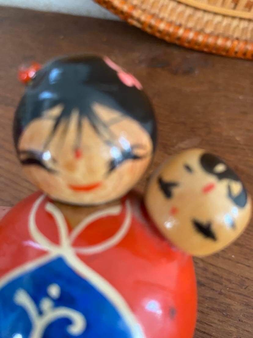 Vintage Kokeshi doll