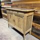 Antique sandblasted sideboard