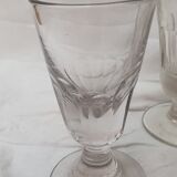 Set de 4 verres à absinthe