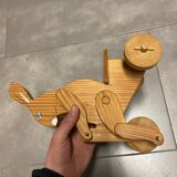 Vintage rabbit wooden toy