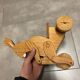 Vintage rabbit wooden toy
