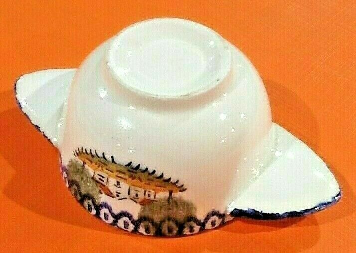 Eared bowl Earthenware of Saint-Clément Village Décor