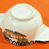 Eared bowl Earthenware of Saint-Clément Village Décor