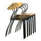 Series of 4 Rio chairs, by Pascal Mourgue for Artelano