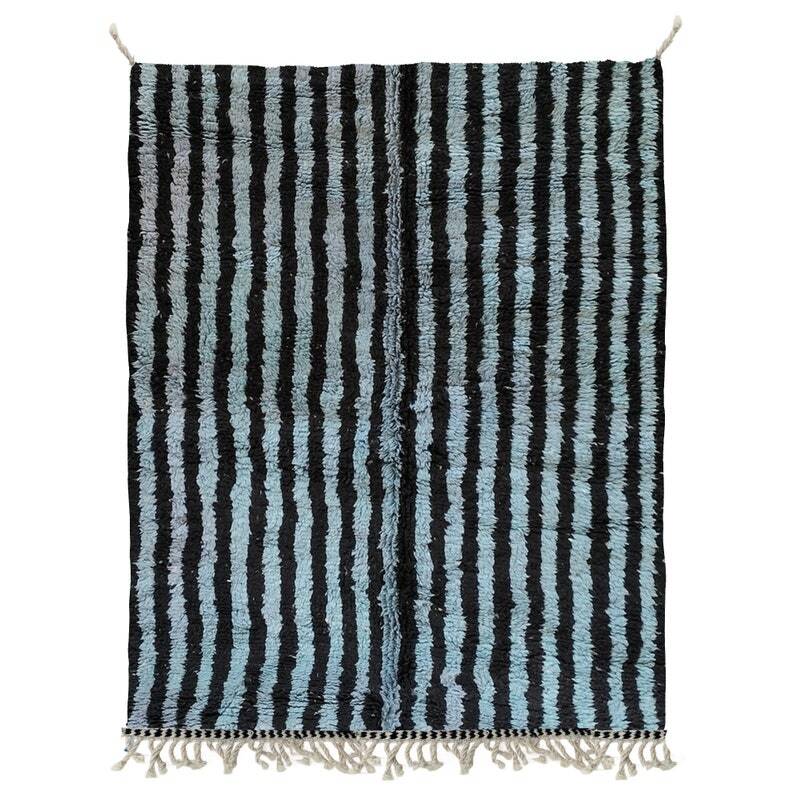 Handmade Berber wool rug, 150/250cm