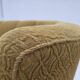 1960s, Danish 2-seater "Banan" sofa, green furniture wool, ash wood.