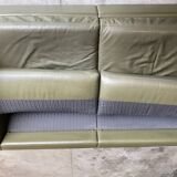 Pfister sofa for Knoll khaki leather