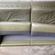 Pfister sofa for Knoll in khaki leather