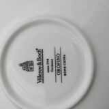 9 Villeroy Boch Orofino cups and saucers
