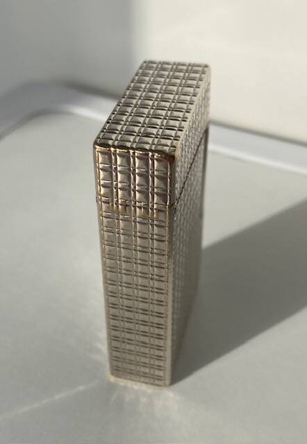 Dupont lighter large silver model