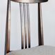 Mid-Century Bouclé Linen Chair, Walnut, Designed by M. Zielinski, Europe, 1960s