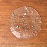 Vintage Swedish cake plate from Kosta Boda, 1970s.