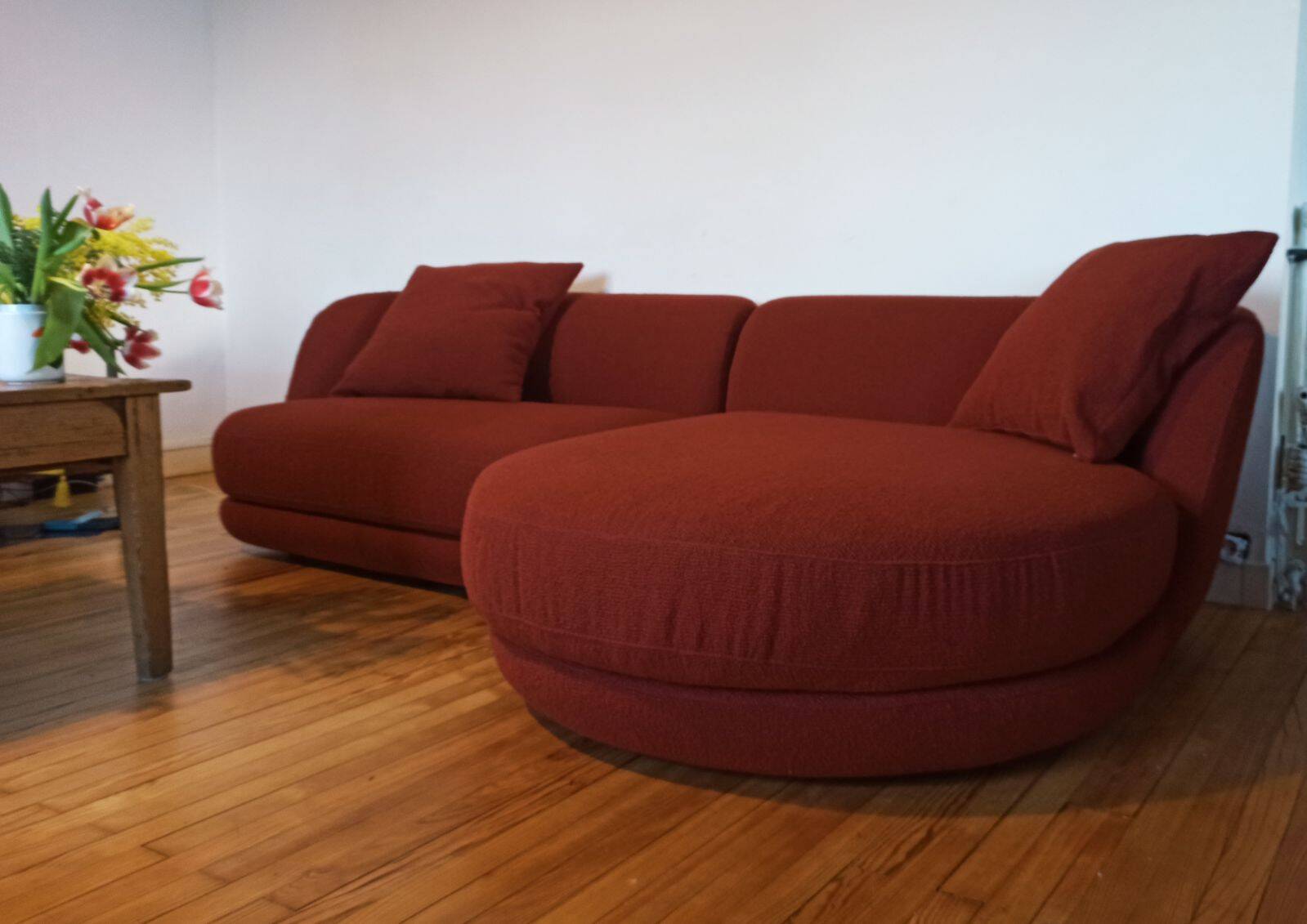 Corner sofa by Emmanuel Alessio (AM/PM exclusive)