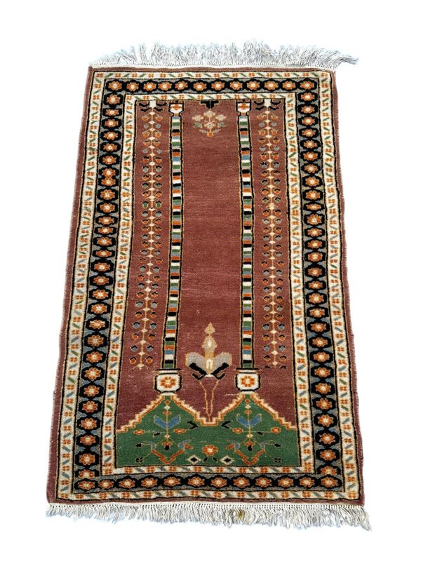Tapis turc fait main 130cm x 80cm
