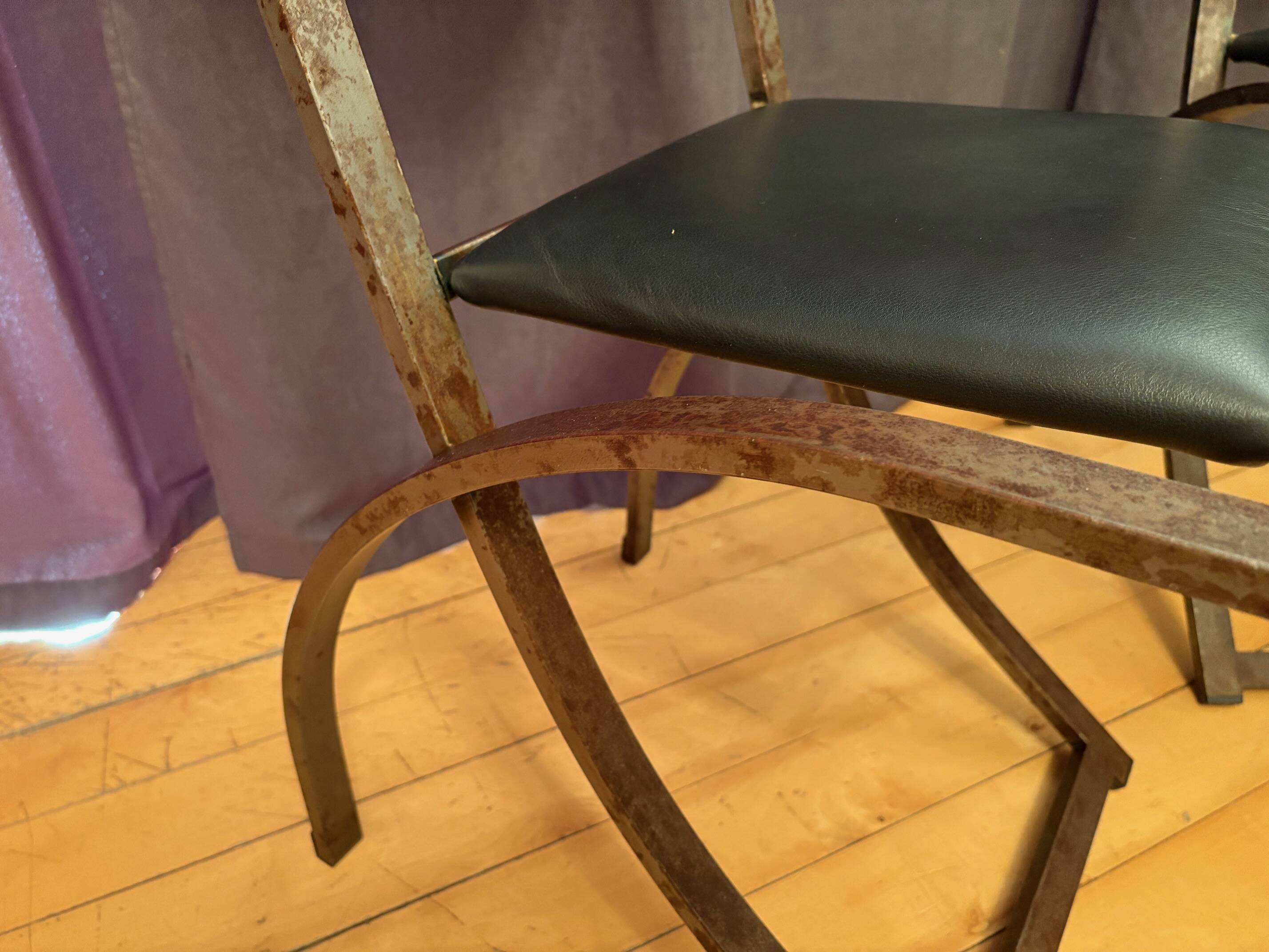 Pair of Sinus chairs designed by Karl Friedrich Förster, KFF, Germany, 1990