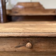 Coiffeuse bureau en chêne