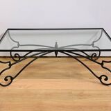 Art Nouveau Style Wrought Iron Coffee Table – 1940