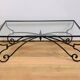 Table Basse en Fer Forgé, style Art Nouveau – 1940