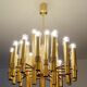 Large and superb Vintage Sputnik Chandelier from Sciolari, Italy, 60s