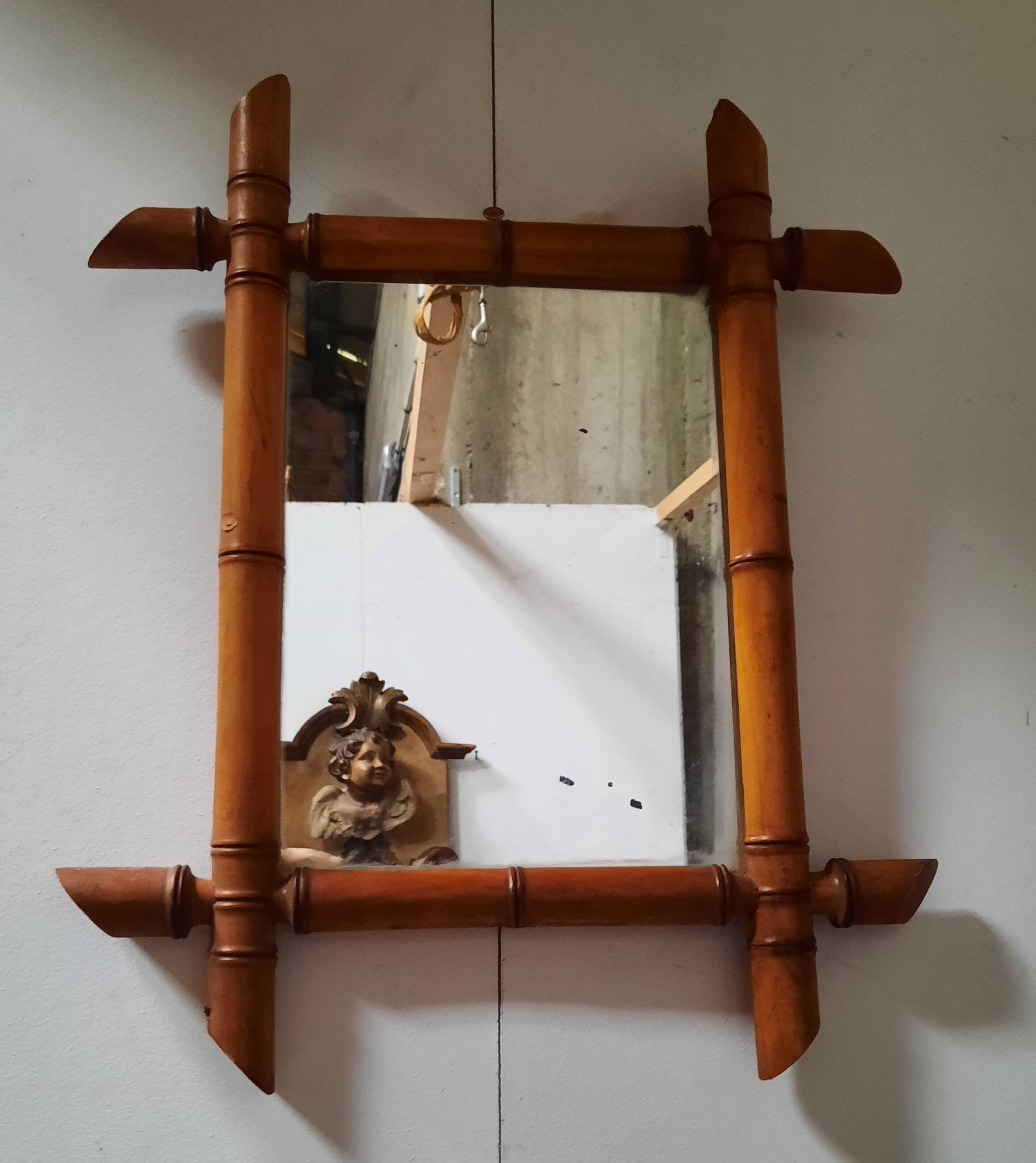 Miroir bambou