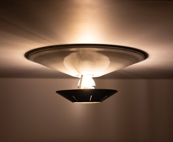 Lampe à suspension Louis Kalff des années 1950 pour Philips Holland