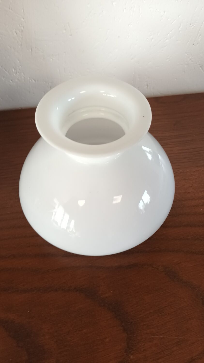 Opaline dome for chandelier