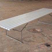 Harry Bertoia designer bench for Knoll International circa 1970
