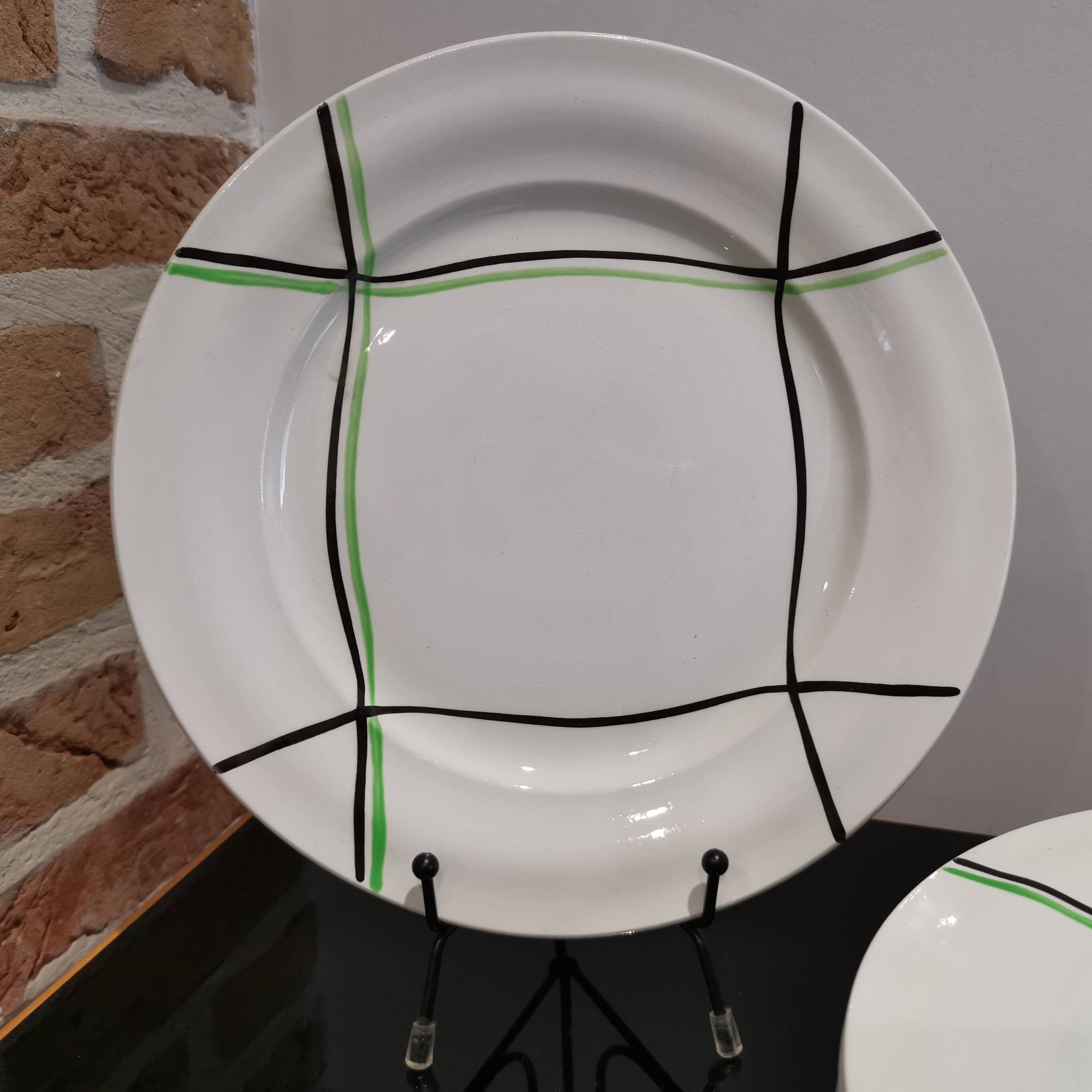 10 Céranord St Amand flat plates “Bayonne” model