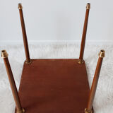 Vintage side table, plant door