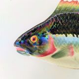 EMPTY POCKET shape of CERAMIC FISH can possibly hang vintage