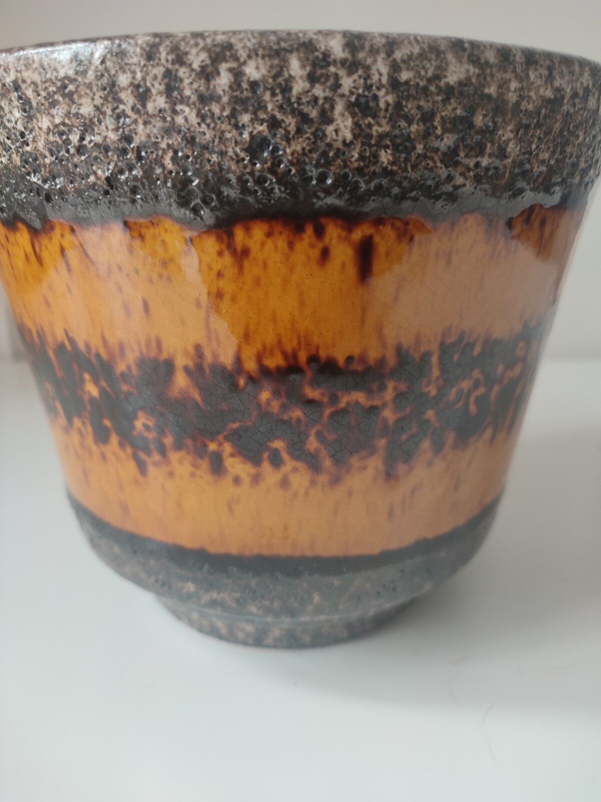 Fat Lava ceramic pot cover