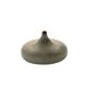 Mid-century organic modern gres vase, Franco Bucci Italy ca. 1970