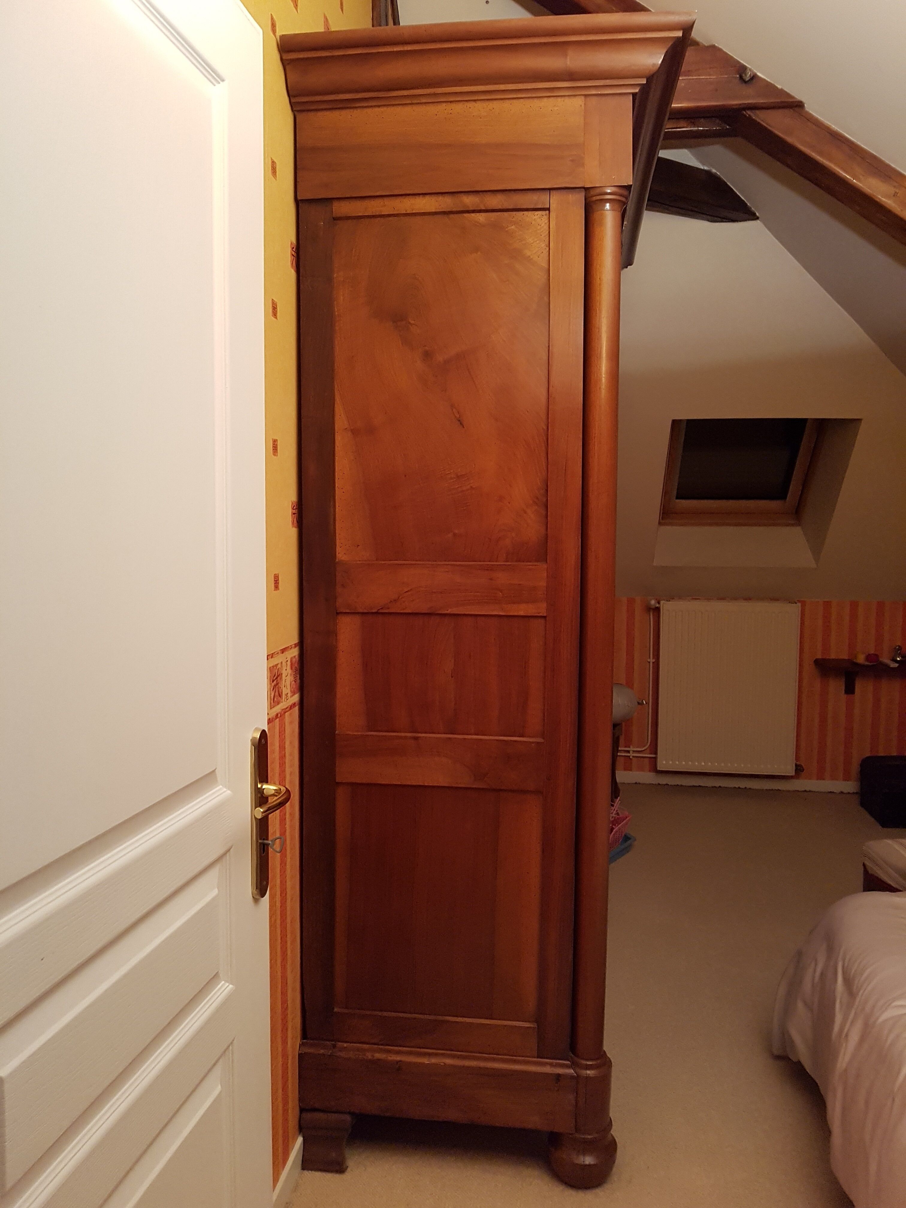 Antique walnut cabinet