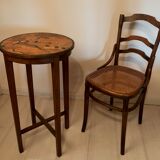 Healing Art Deco walnut