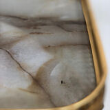 Brass Regency style serving table