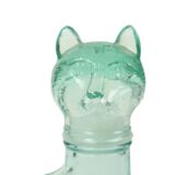 Small Glass Cats Carafe Cat Bottle Vetreria Etrusca Glassware