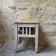 Tabouret patiné