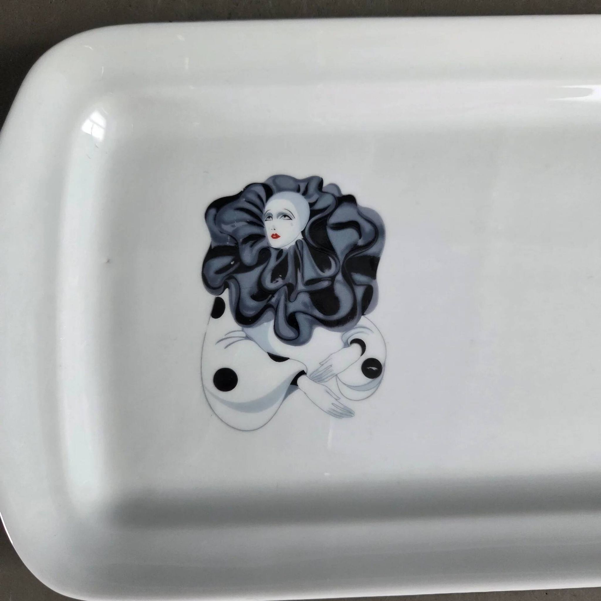 Pierrot cake dish, rectangular - Pierrot