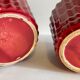 Pair of pots covers 30s ceramic france