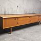 Vintage Scandinavian teak sideboard from the 1960s.