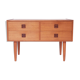 Scandinavian dresser with 4 scandinavian vintage drawers Sweden